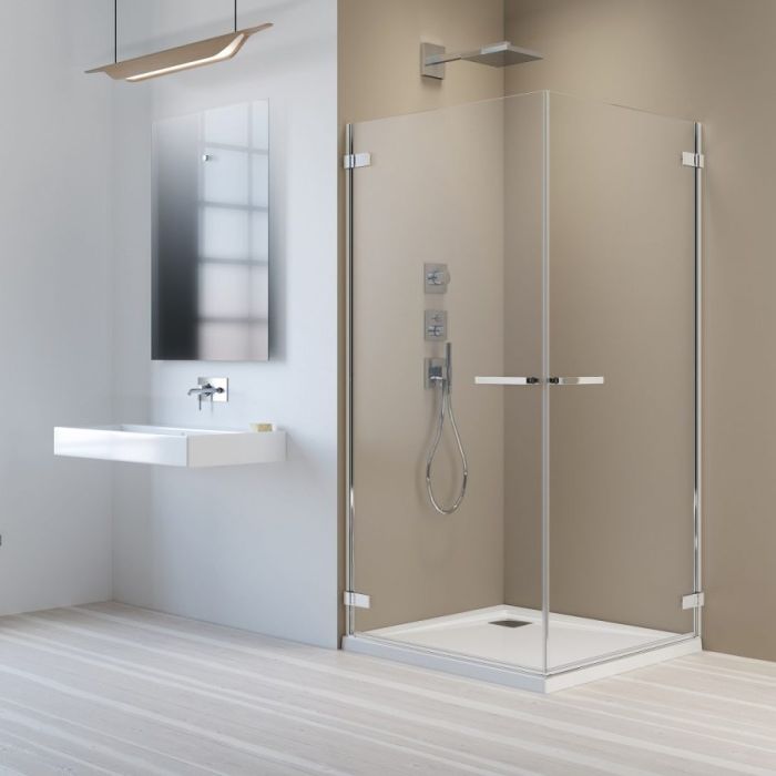 Душова кабіна Radaway Arta Chrome+ KDD I 900Lx900Rx2000 прозоре скло