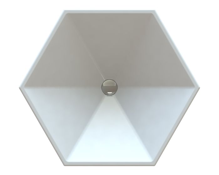 Умывальник «Астерия» 50 см белый А100 глянец