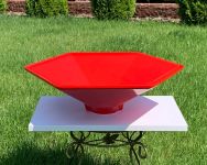 Умывальник «Астерия» 50 см Красный А300 глянец