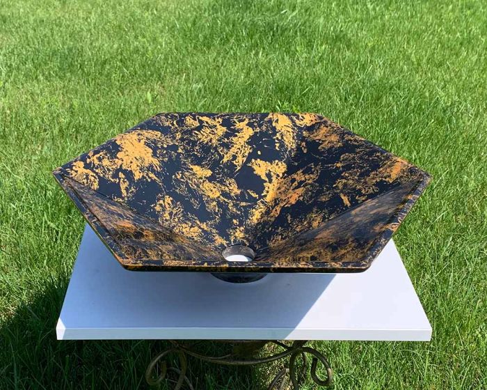 Умивальник «Астерія» 50 см Янтар Т101 глянець