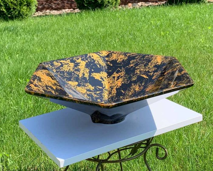 Умивальник «Астерія» 50 см Янтар Т101 глянець