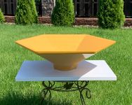 Умивальник «Астерія» 50 см Золото Т999 глянець