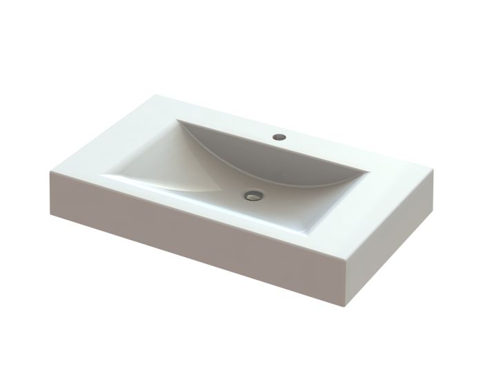 Умывальник «Атлант» 800 белый А100М МАТ