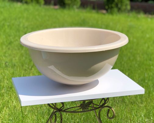 Умивальник «Аврора» 40 см Льняний Т309 глянець