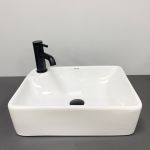 Умывальник VBI LUCITO WHITE накладной