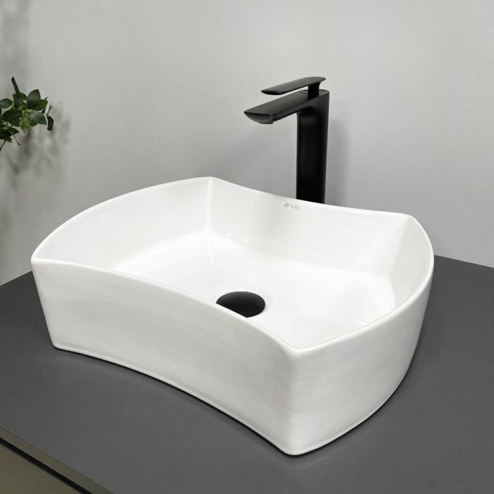 Умивальник VBI TALONE WHITE накладний