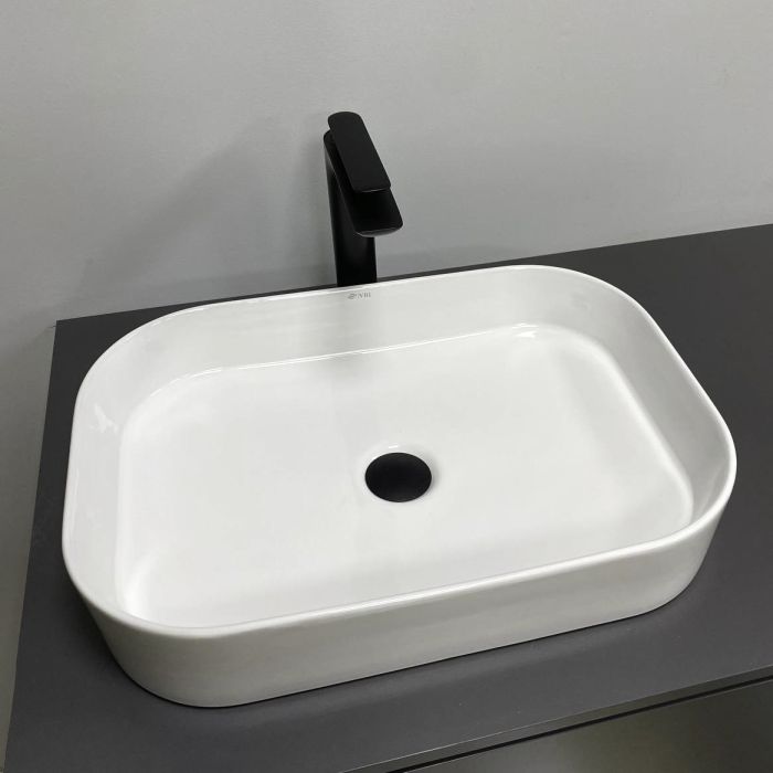 Умивальник VBI VESTONE 55 WHITE накладний