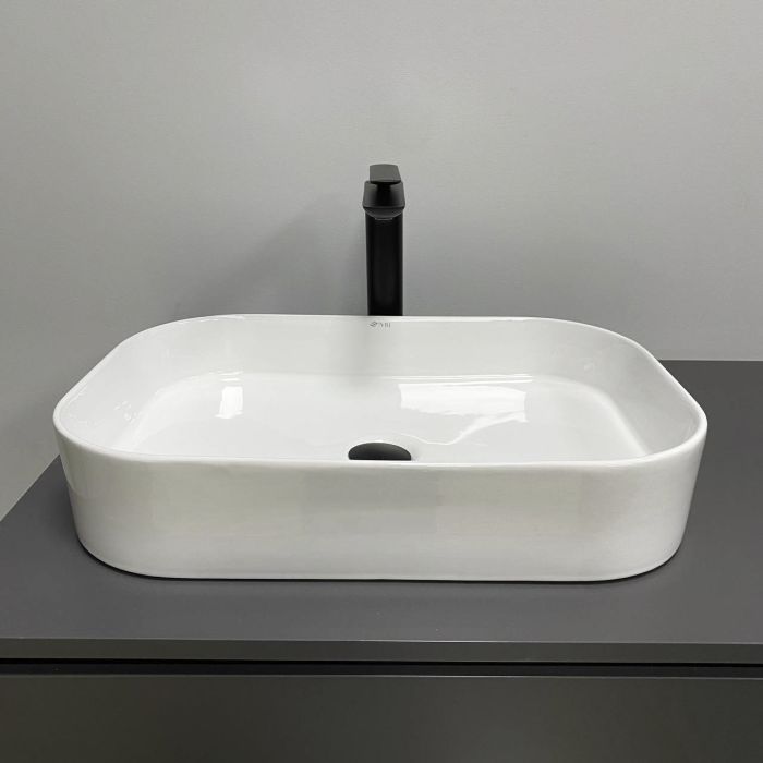 Умивальник VBI VESTONE 55 WHITE накладний