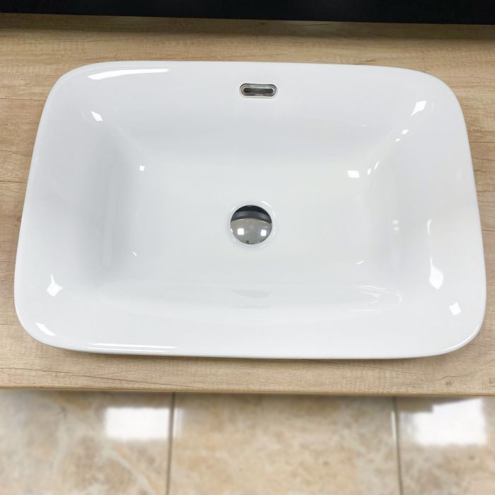 Умывальник VBI MELLITTO WHITE врезной