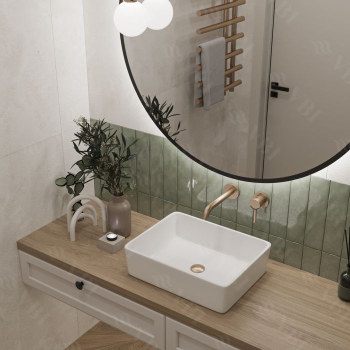 Умивальник VBI ASTI M WHITE накладний