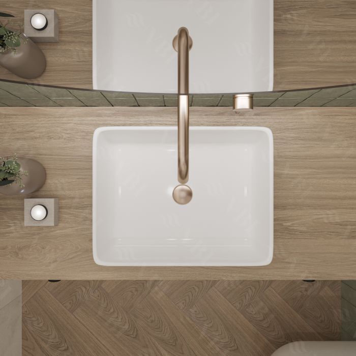 Умивальник VBI ASTI M WHITE накладний