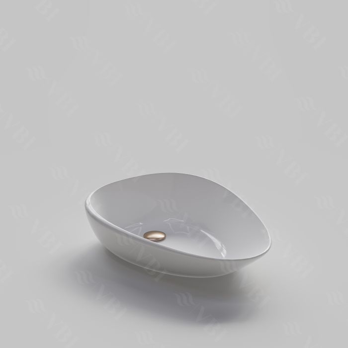 Умивальник VBI TRENTO 55 WHITE накладний