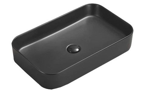 Умывальник MEXEN VENA 60 BLACK MATT накладной