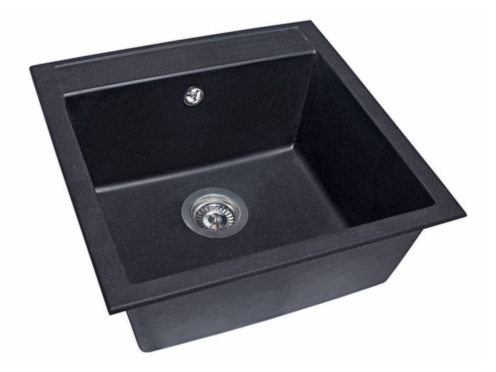 Кухонна мийка Miraggio BODRUM 510 чорна