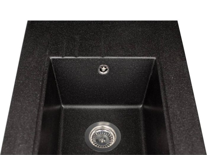 Кухонна мийка Miraggio BODRUM 650 чорна