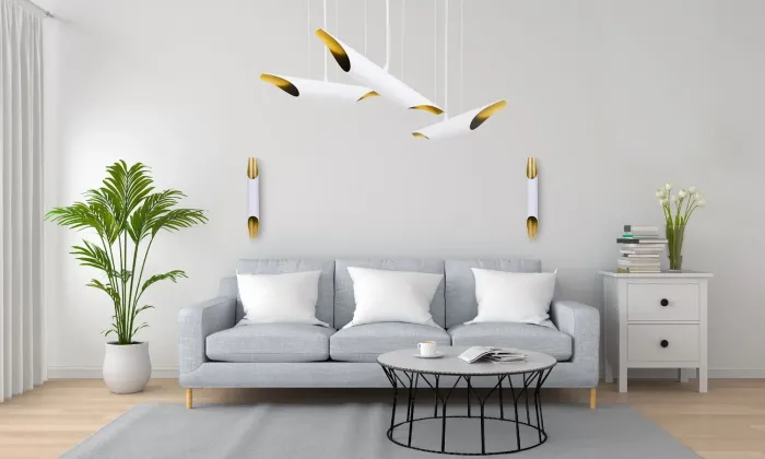 Бра (настенный светильник) Bat WS57х450 WhiteGold