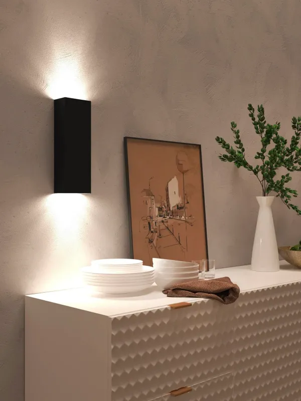 Бра (настенный светильник) Torel GU10 W300 Black