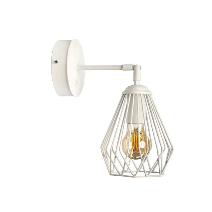 Бра з вимикачем Dribble W160-BT White