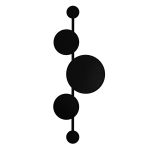 Бра (светильник настенный) Rondo G9 W-3 Черный