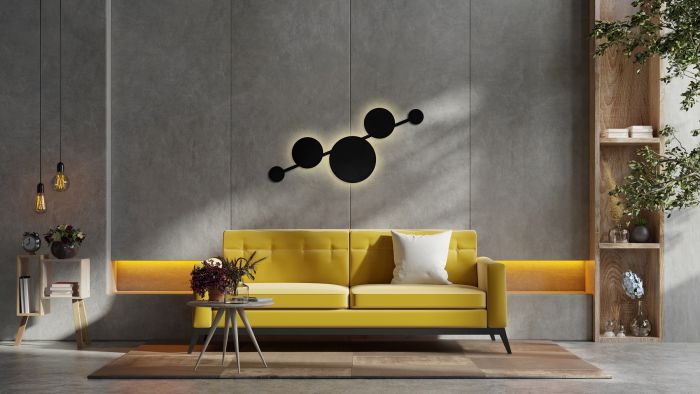 Бра Atmolight Rondo G4 W-3 MoireSilver