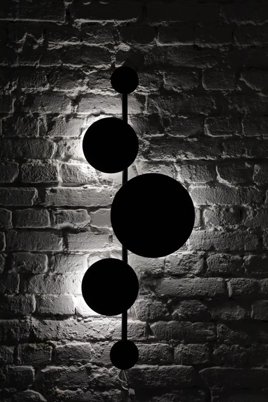 Бра Atmolight Rondo G4 W-3 MoireSilver