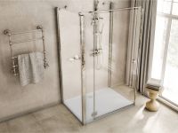 Душовий піддон 120x90 Miraggio BRUGGE з литого мармуру