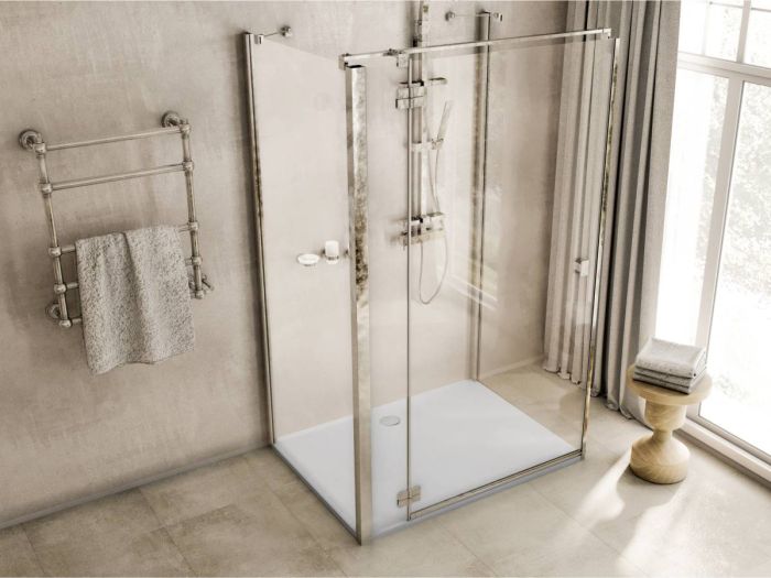 Душовий піддон 120x90 Miraggio BRUGGE з литого мармуру