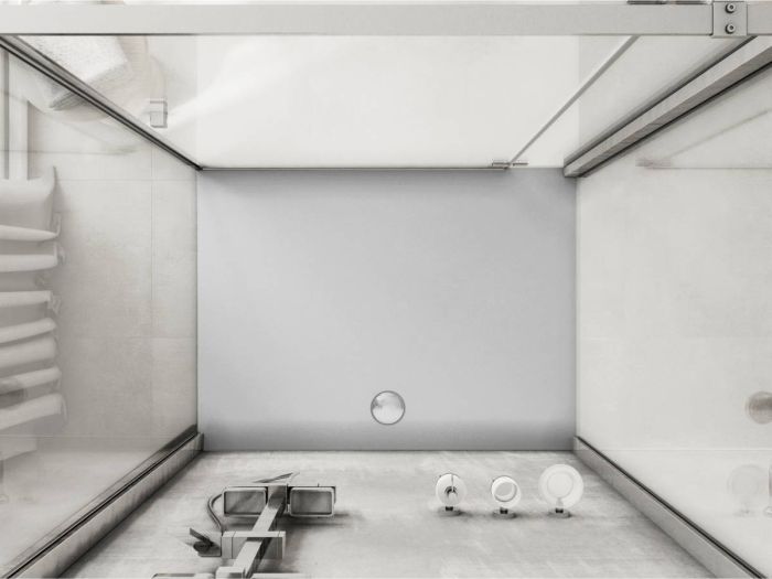 Душовий піддон 120x90 Miraggio BRUGGE з литого мармуру