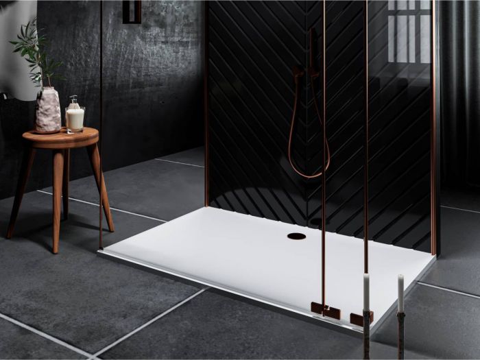 Душовий піддон 140x90 Miraggio BRUGGE з литого мармуру