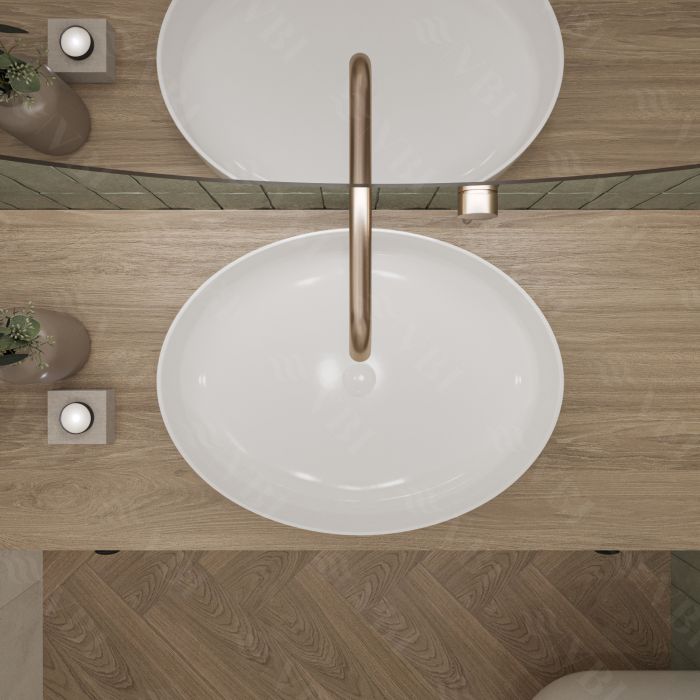 Умывальник VBI UDINE WHITE накладной