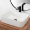 Умивальник REA ANITA WHITE накладний