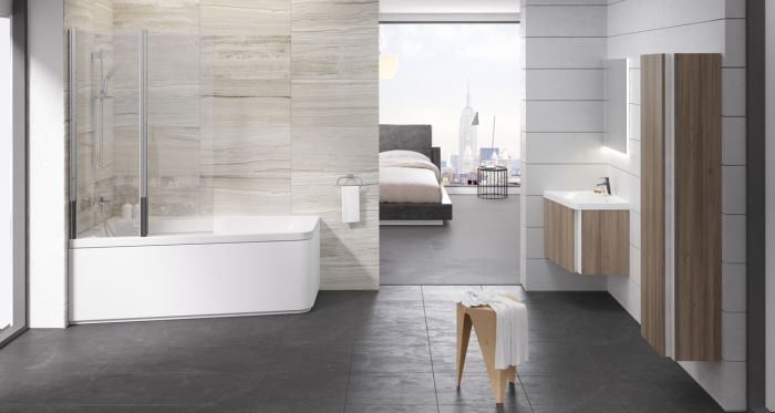 Ванна асиметрична ліва 10° 170x100 L, RAVAK