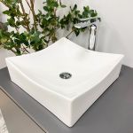 Умивальник VBI VIAREGGIO S WHITE накладний