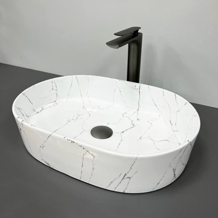 Умывальник VBI VERONA 50 MARMO GLOSSY накладной