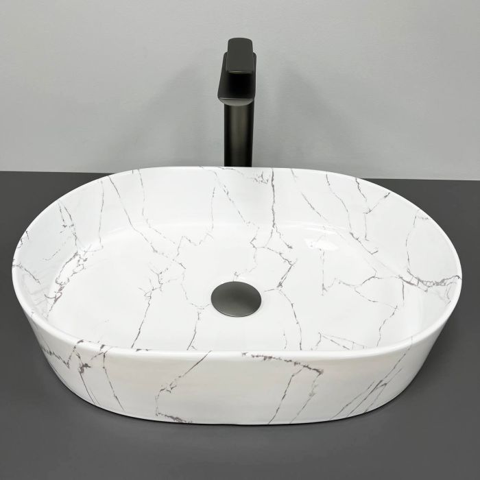 Умывальник VBI VERONA 50 MARMO GLOSSY накладной