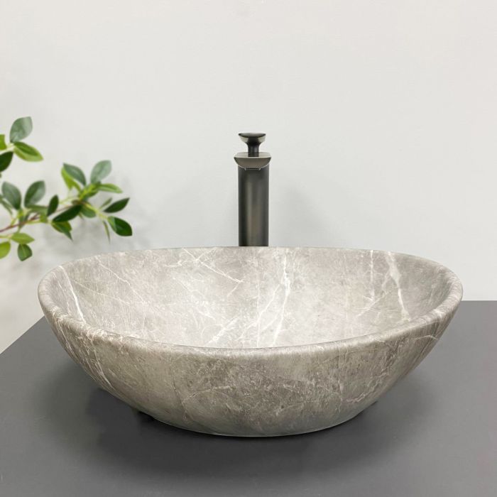 Умивальник VBI PARMA BEIGE STONE MATT накладний