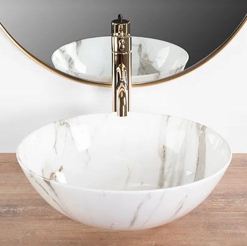 Умивальник REA STELLA AIAX SHINY накладний