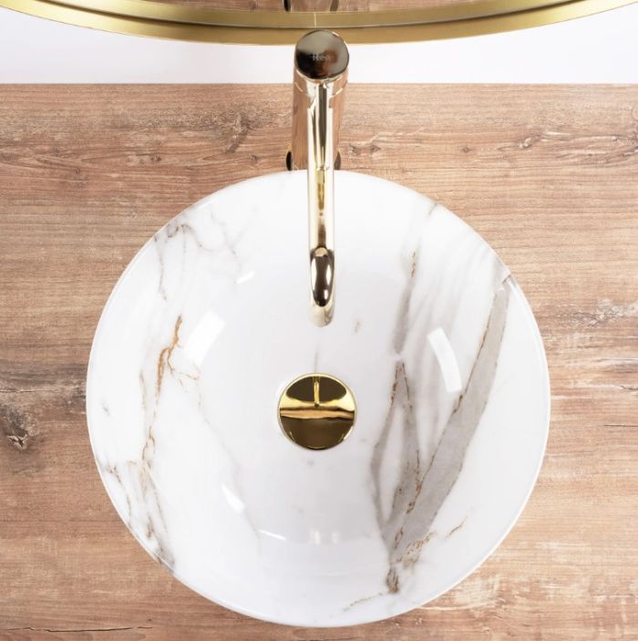 Умивальник REA STELLA AIAX SHINY накладний