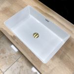 Умивальник VBI MANAROLA WHITE врізний