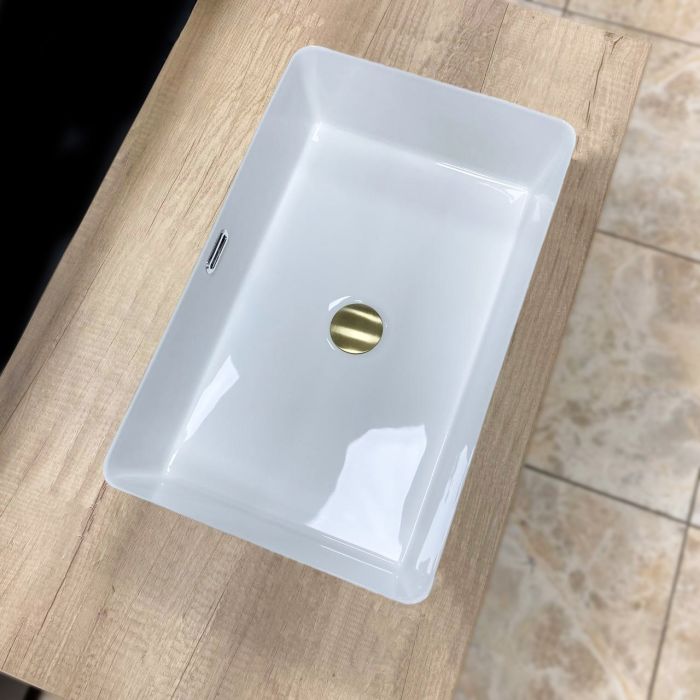 Умывальник VBI MANAROLA WHITE врезной