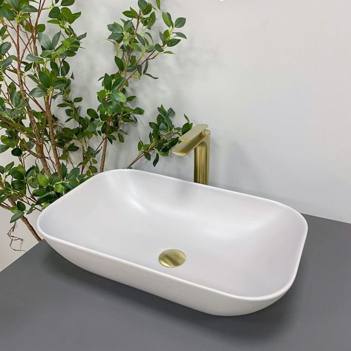 Умивальник VBI AVEZZANO GREY MATT накладний