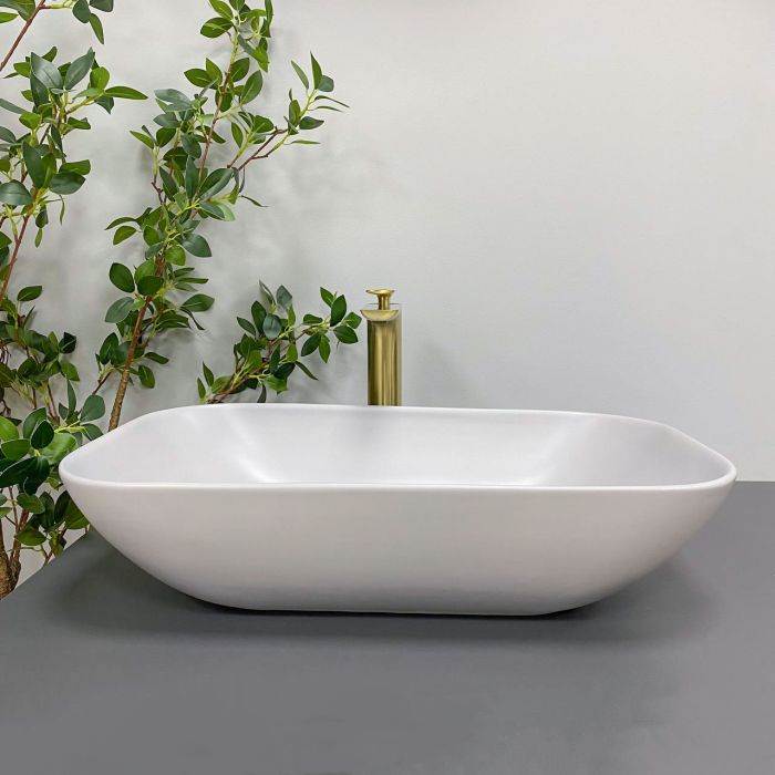 Умивальник VBI AVEZZANO GREY MATT накладний