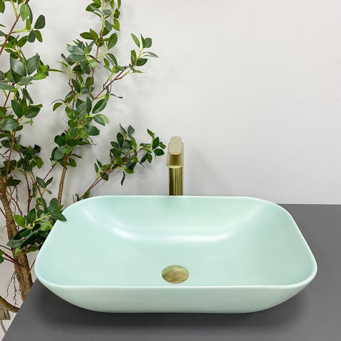 Умивальник VBI AVEZZANO GREEN MATT накладний