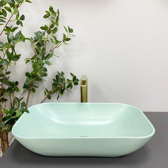 Умивальник VBI AVEZZANO GREEN MATT накладний