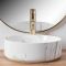Умывальник REA SAMI SHINY AIAX накладной мрамор