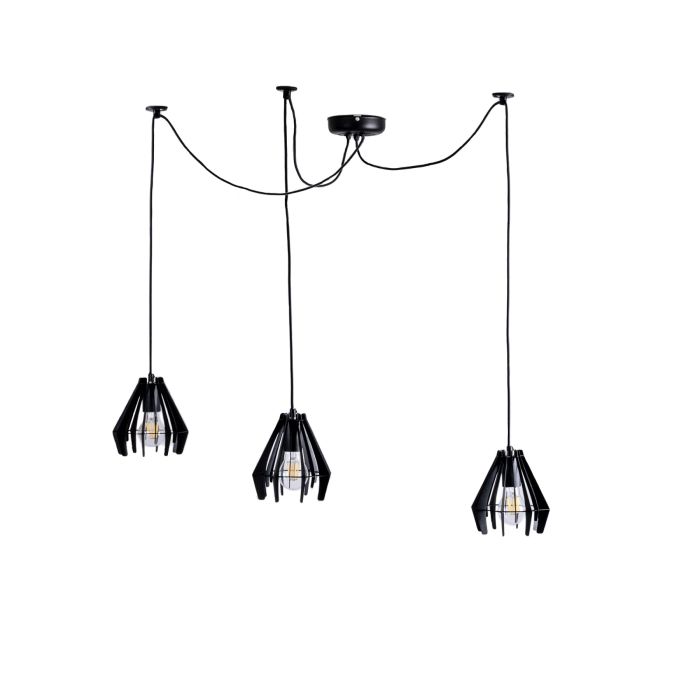 Люстра павук Atmolight Stels Spider-3 BlackPearl