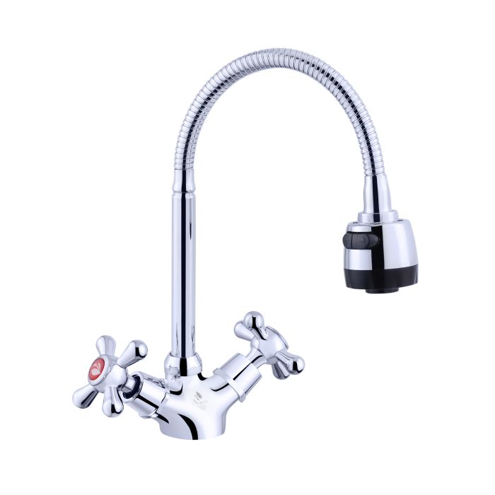 Смеситель для кухни с гибким изливом Agua Toledo - C039