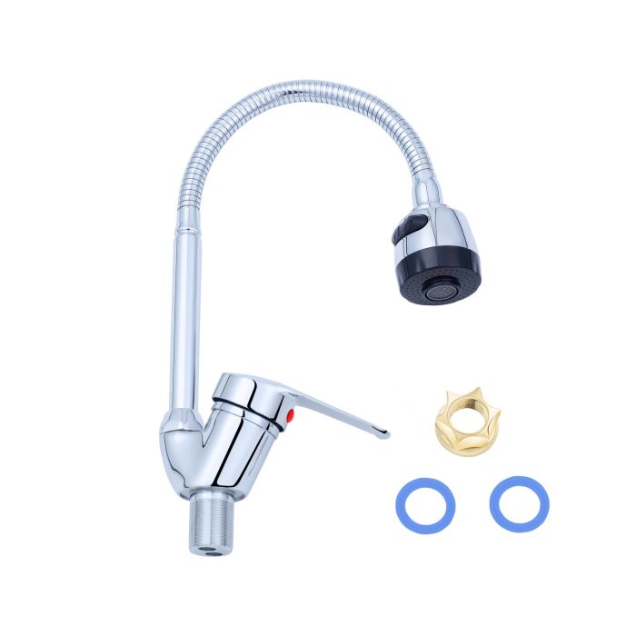 Смеситель для кухни с гибким изливом Agua Sevilla - C039