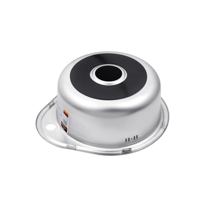 Кухонна мийка Kroner KRP Satin - 4843 (0.8 мм)