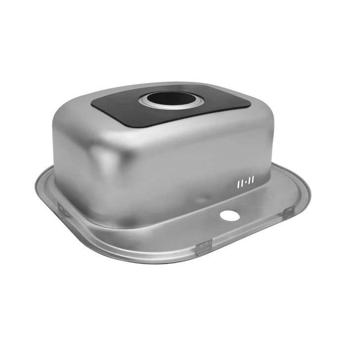 Кухонна мийка Kroner KRP Satin - 4749 (0.8 мм)